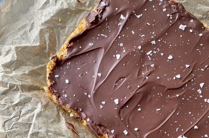 Havreruter med sjokolade og flaksalt