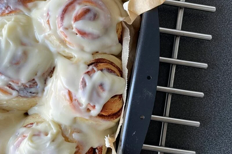 Kanelsnurrer med cream cheese frosting