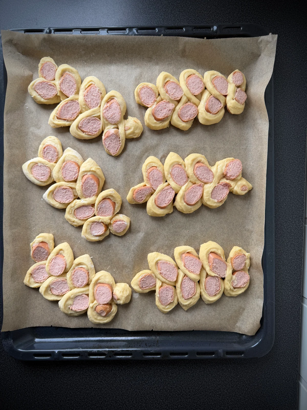 Korean-Inspired Sausage Buns, 6 pcs - Images 1
