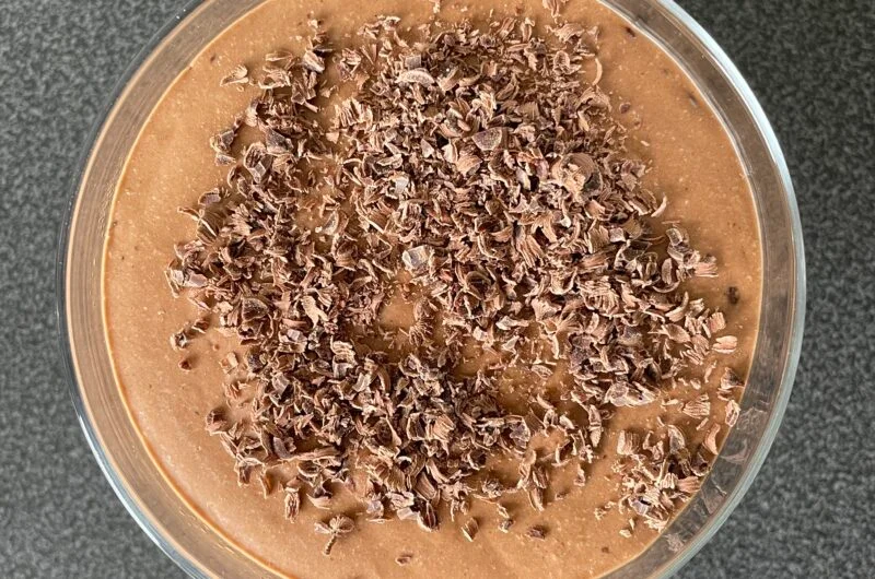 Sjokolademousse med en touch av kaffe u003cbru003e(3 porsjoner)